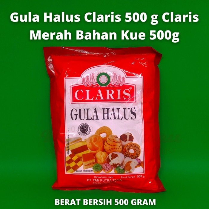 

(Best) Gula Halus Claris 500 g Claris Merah