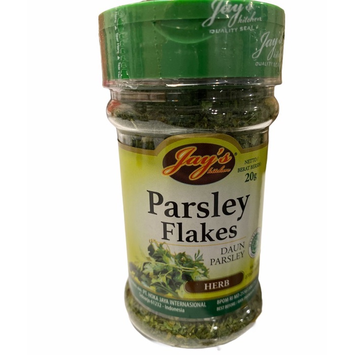 

(Best) Jays Parsley Flakes / Jay's bumbu dapur / daun / garnish 20 gram