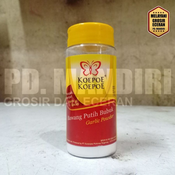

(Best) KOEPOE BAWANG PUTIH BUBUK 130 GR / GARLIC POWDER