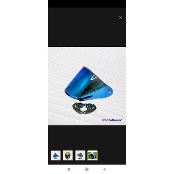 [Good] Paket busa Helm NHK R6 Full set kancing besi / kaca + tali + karet