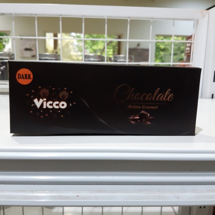 

(Good) Vicco Cokelat Bar Dark Premium by Puslit Jember, Chocolate Bar