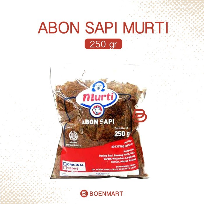 

(Good) abon sapi murti 250gr