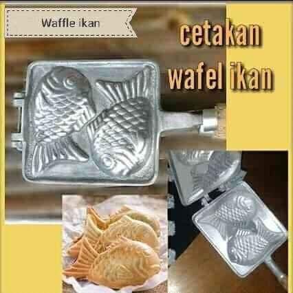 CETAKAN KUE WAFEL MAKER IKAN TAIYAKI