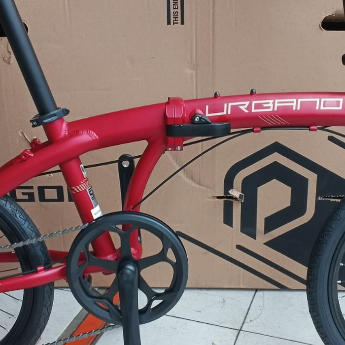 SEPEDA LIPAT SELI FOLDING 20 INCH POLYGON URBANO 2 TERLARIS
