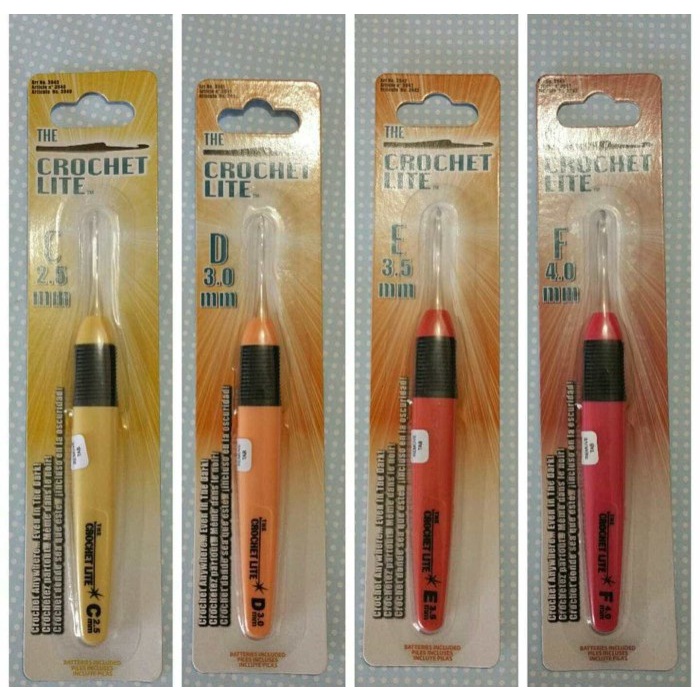 

(Good) Crochet Hook Lite/Alat Rajut Impor