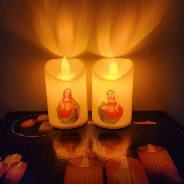 (Good) Lilin Bunda Maria Baterai