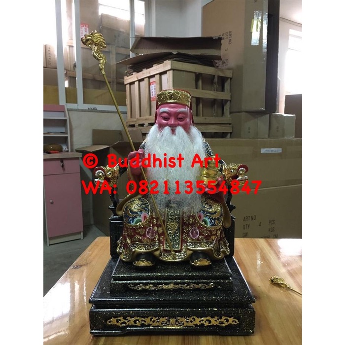 Patung Hok Tek Ceng Sin Hok Tek Dewa Bumi 16 Inch