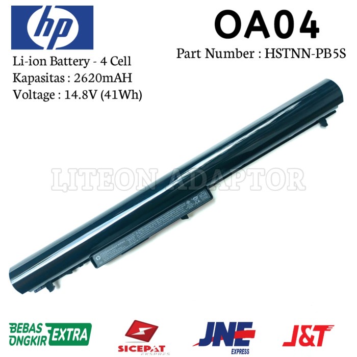 BATERAI LAPTOP HP 14-G008AU 14-G102AU 14-G105AU OA04 ORIGINAL BEST SELLER