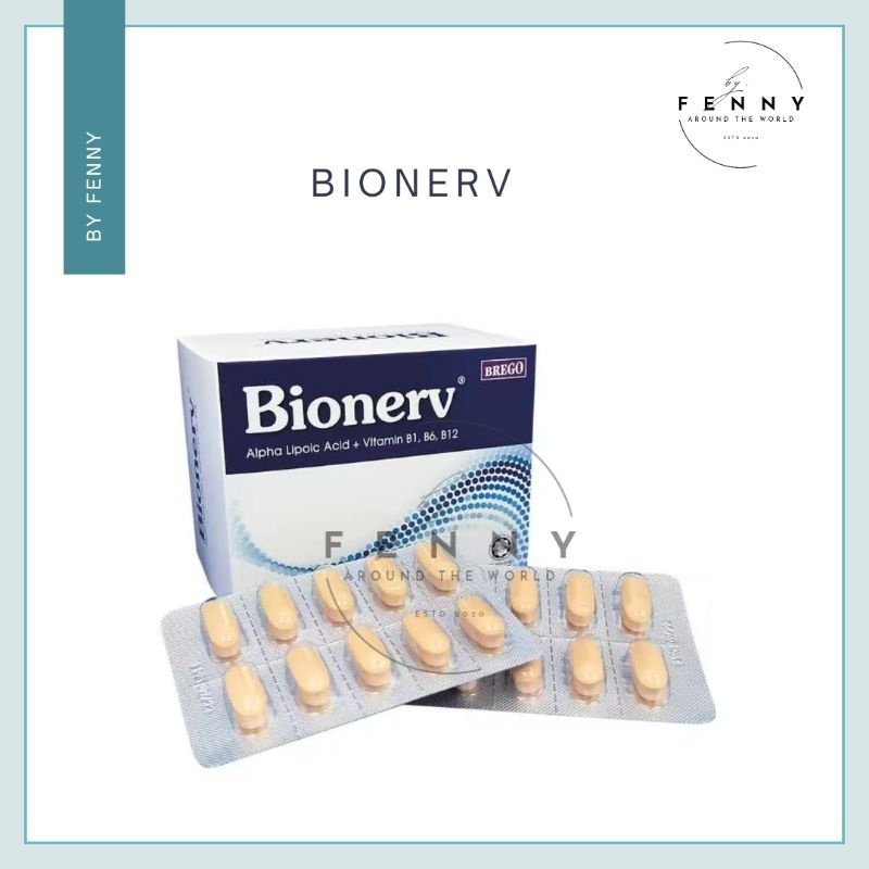 Beauty Bionerv + Vitamin B1 , B6 & B12 - Malaysia Asli Vema Beauty