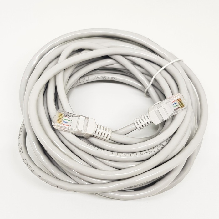 Kabel Lan 10M Cat 6 / Kabel Utp 10 Meter Pabrikan Cat 6 Kabel Computer Laptop Pc Router