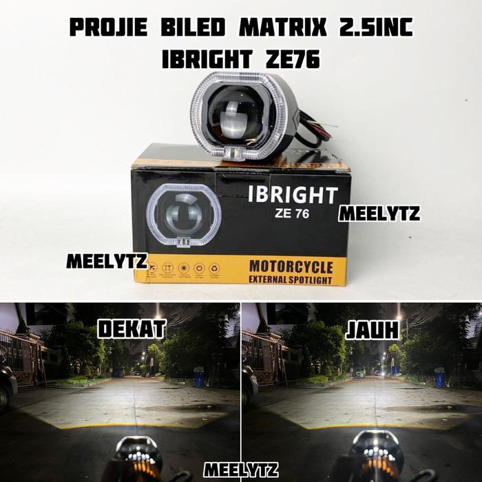 IBRIGHT ZE76 - Projie Biled Matrix 2.5inc
