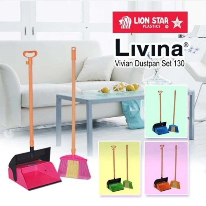 TERLARIS Sapu Lion star/ Sapu + Pengki Lion star / pengki sapu Lion star Set