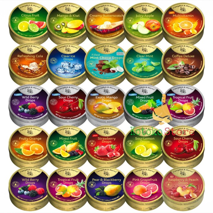 

Permen Cavendish & Harvey Drops All Variant / Permen Cavendish Germany Terbaru