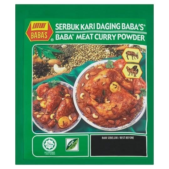 

Baba'S Meat Curry Powder / Serbuk Kari Daging Baba'S 500 Gram