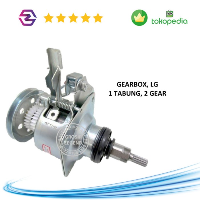 Gear box mesin cuci LG 1 tabung 2 Gear
