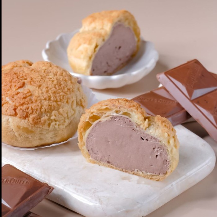 

Soes Deliz Kue Sus Soes Korean Style food Choux Cream Puff Homemade