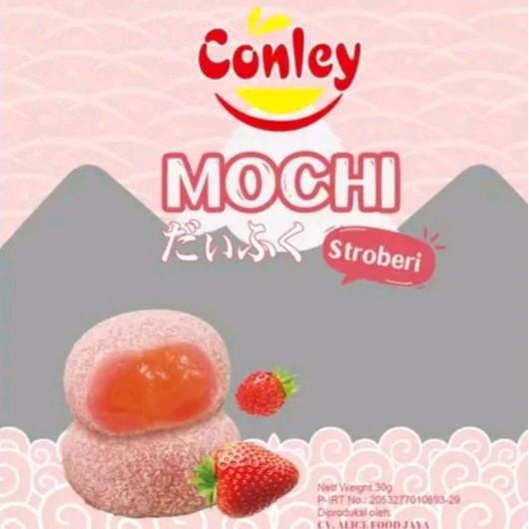 

( PROMO HARGA ) MOCHI CONDLEY 16 PCS (FAMILLY PAC) MIX VARIAN RASA SUPER COKLAT BPOM HALAL Cemilan