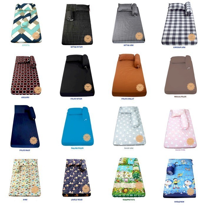 SPREI SINGLE 100X200X10 SPREI 100X200 TINGGI 10CM