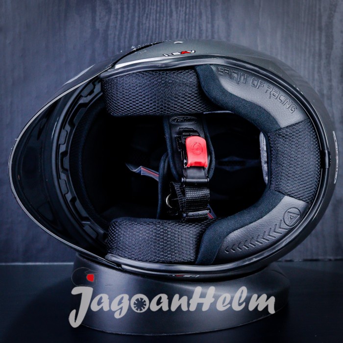 GM HELM KING FIGHTER BASIC SOLID DARK GREY SINGLE VISOR