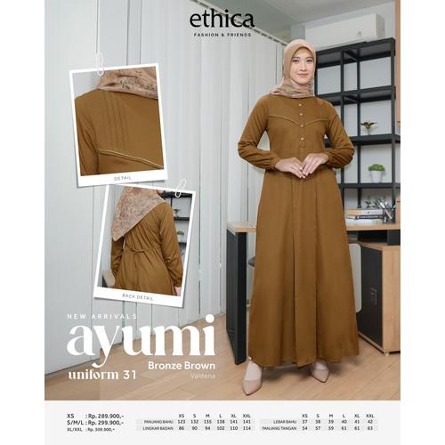 Ethica Gamis Wanita Uniform 31 – Busana Muslimah Pemda PNS Premium Modern & Elegan