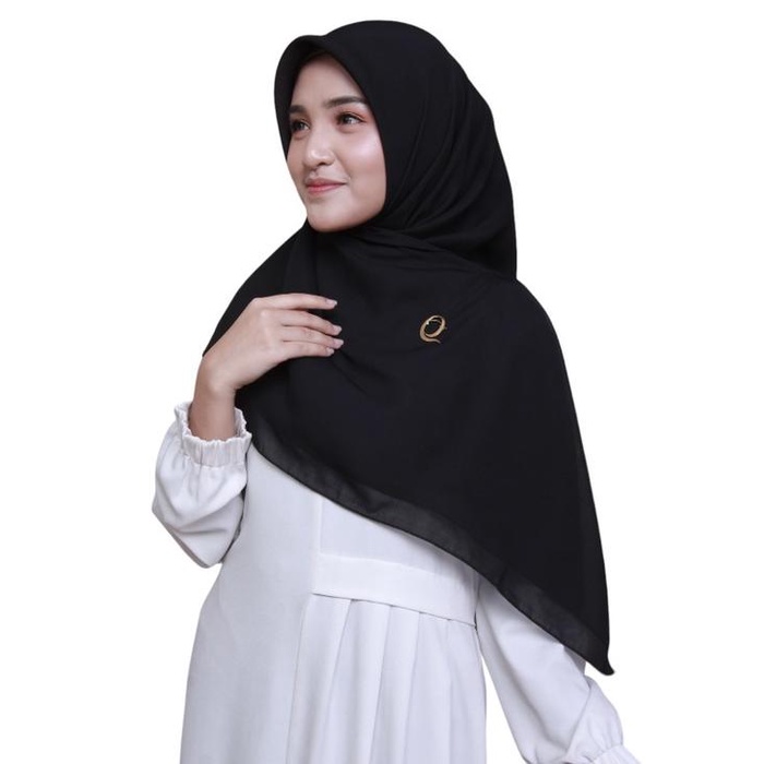 Hijab Segi Empat Preum Elzahra Part 1 Square Muslim Kerudung Wanita Basic Voal