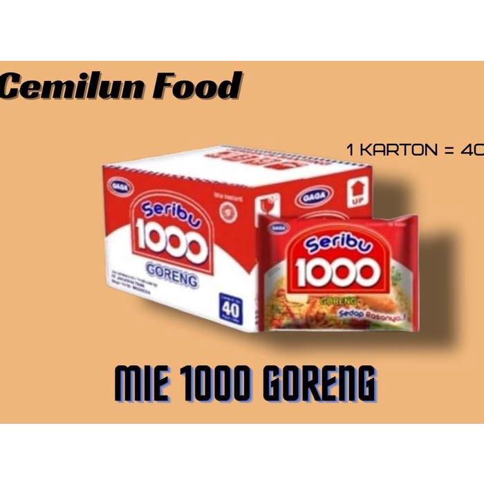 

Wdo - Gaga Mie 1000 Goreng Special Enak Rasanya Cocok Untuk Rasa Indonesia Bisa Cod Stock Banyak
