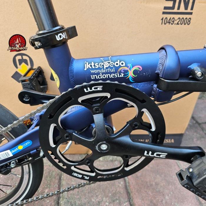 Terlaris Sepeda Lipat Camp Hazy 9 Speed Edisi Sulawesi
