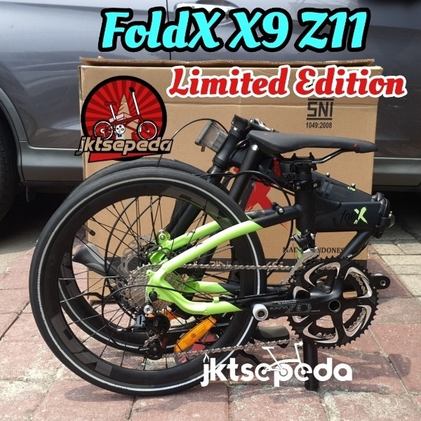 Banyak Dicari Sepeda Lipat Foldx X9 Z11 Limited Edition