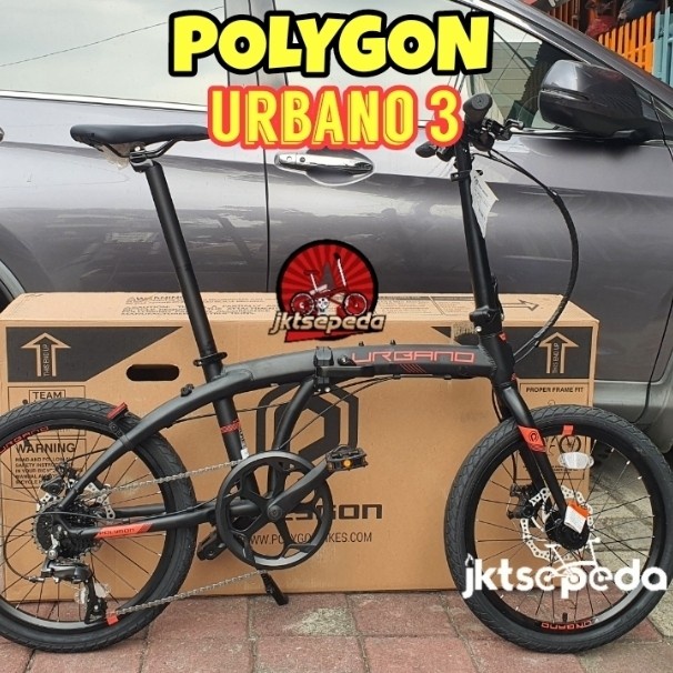 Spesial Sepeda Lipat Polygon Urbano 3