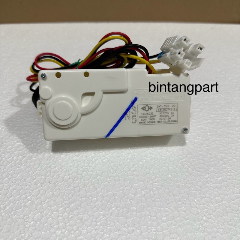 Timer mesin cuci LG 2 tabung Original