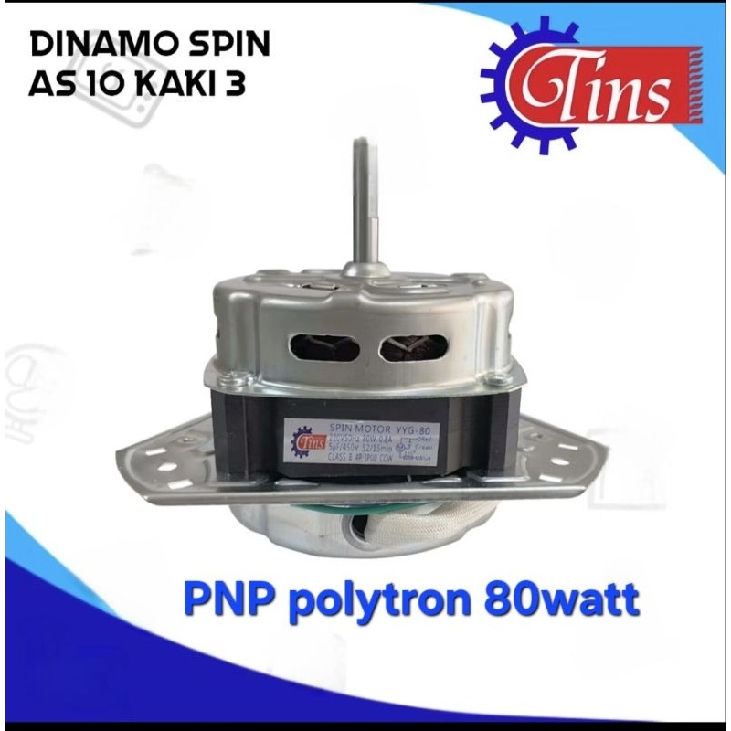 motor pengering tins polytron 80watt yyg-80 AL