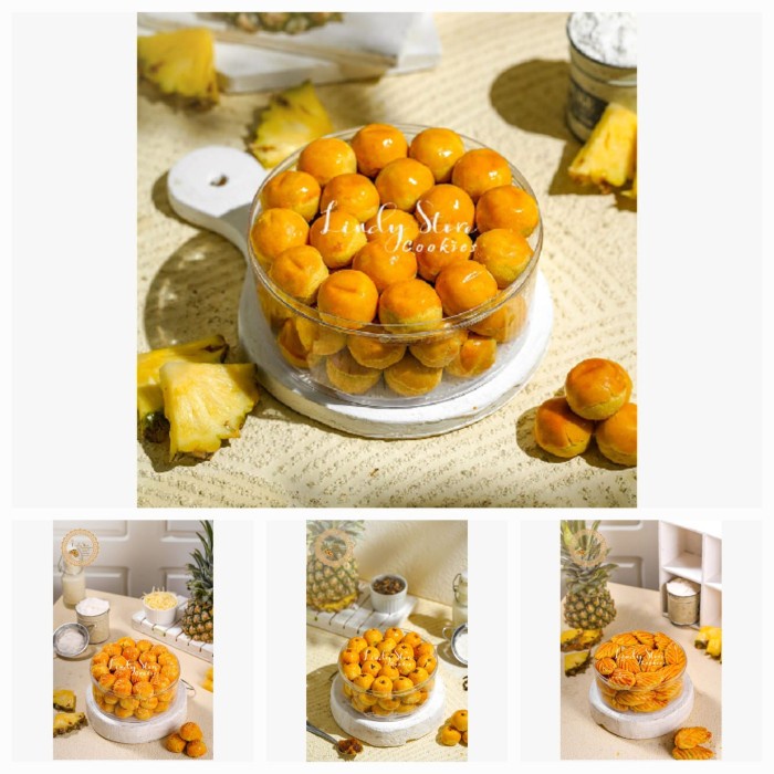

NASTAR WISMAN PREMIUM ISI NANAS ASLI BERAT 1/2KG (ANEKA KUE KERING)