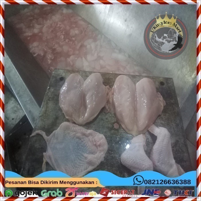 

(BestSeller) Ayam Fillet Dada/ Boneless Chicken Fillet Breast 500 gr dan 1 Kg
