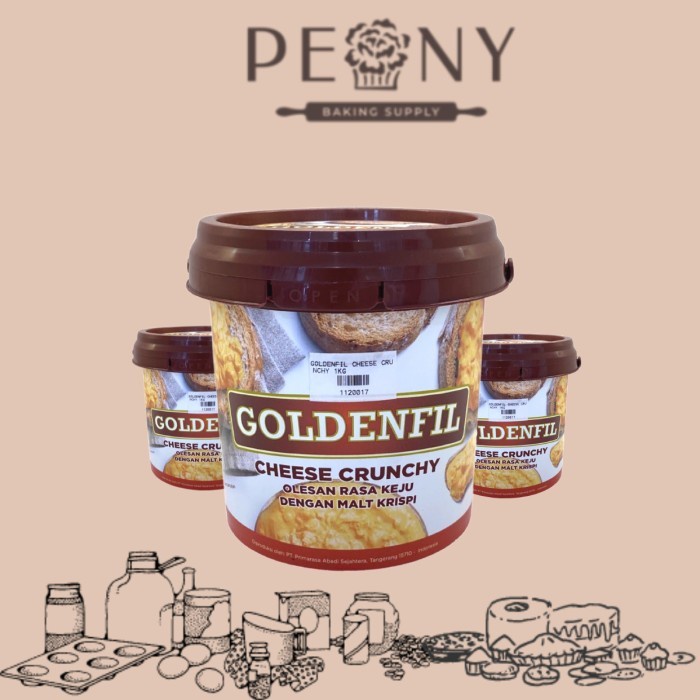 

(BestSeller) GOLDENFILL 1KG CHOCO CRUNCHY TIRAMISU CHEESE TARO HAZELNUT BLUEBERRY C