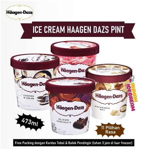 

Ice Cream Haagen Dazs Aneka Rasa 473ml