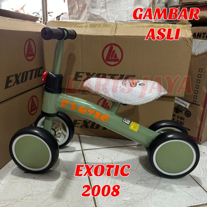 SEPEDA ANAK EXOTIC 2008 SEPEDA PUSHBIKE SEPEDA BALANCE BIKE EXOTIC NEW Kode 610