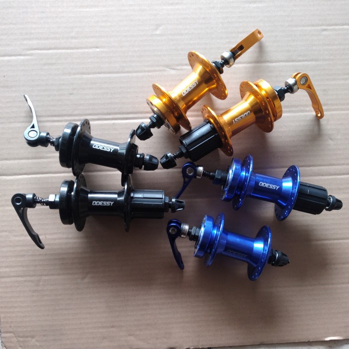 Terbatas Hub Freehub Sepeda Odessy Alloy 6Bolt 36H Bearing Qr Jangkrik Cassette