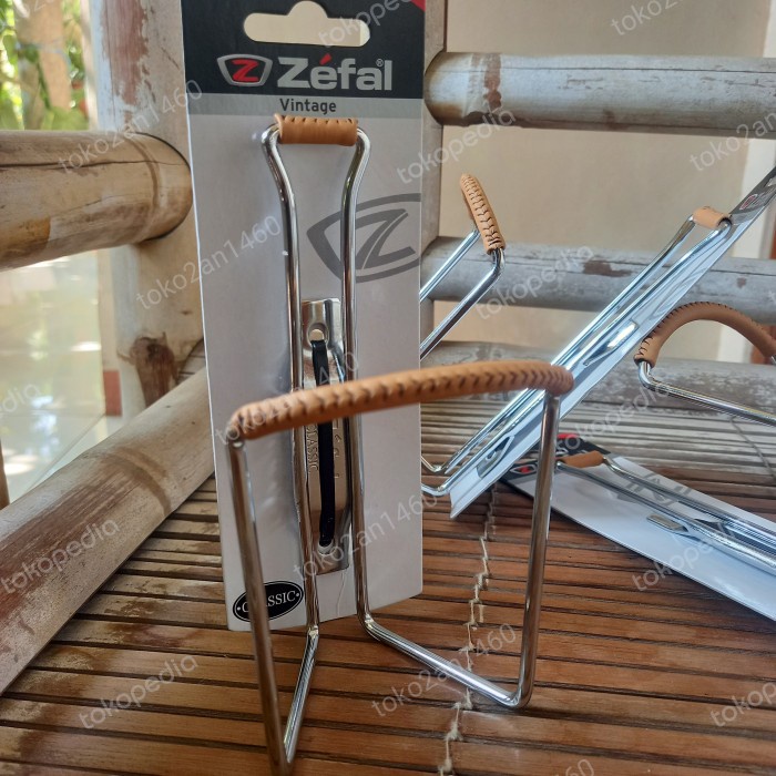 Paling Berkualitas Zefal Vintage Classic Bottle Cage Tempat Botol Minum Sepeda
