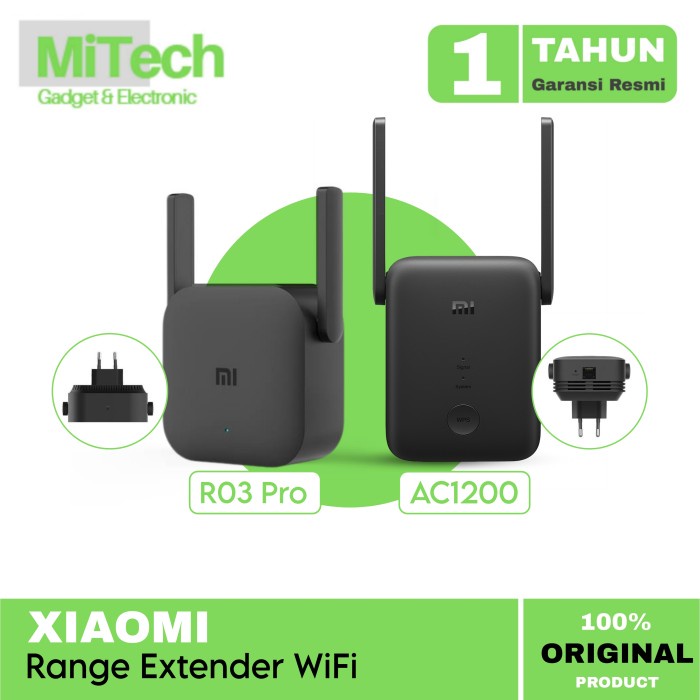 Mi Extender Pro / Ac1200 Repeater For Router Wifi Range