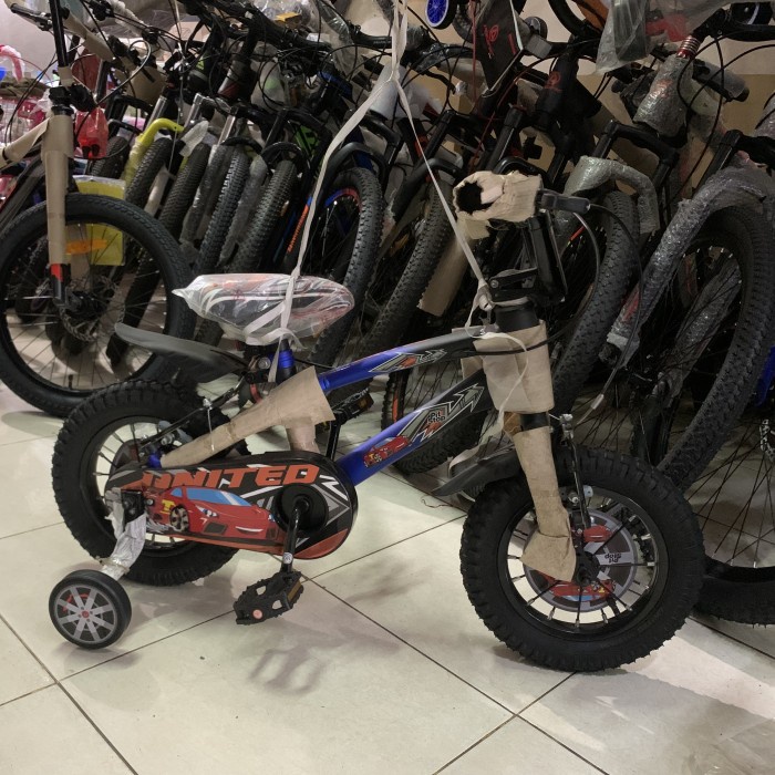 Sepeda Anak Laki 12 United Pitstop 3-5 tahun Kode 1055