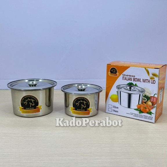 panci mini golden horse - panci kecil stainless - panci full stainless