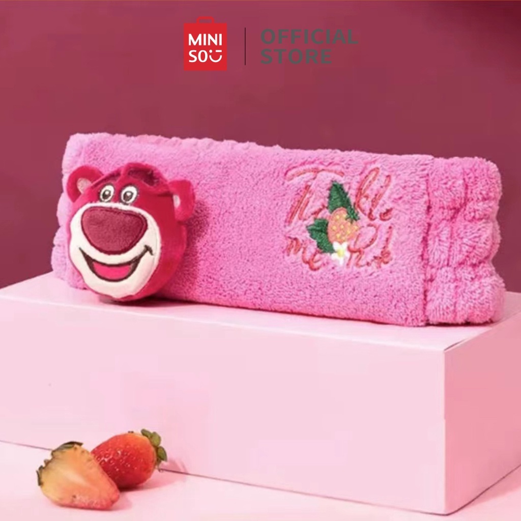- MINISO Headband Seri Lotso Bando Bandana Facial Rambut Handuk Bando
