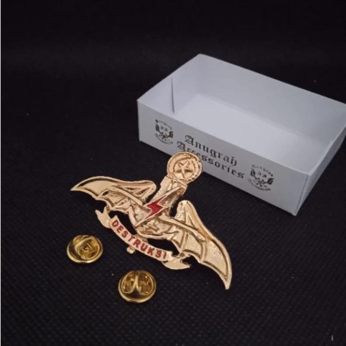 PIN / BROS BRIVET PDH DESTRUKSI TNI AD