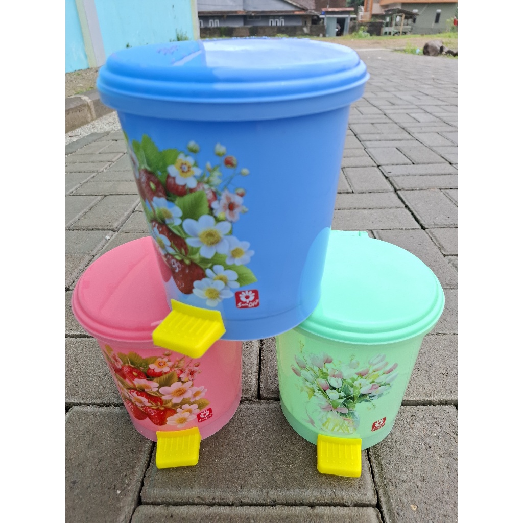 Awet Tempat Sampah Injak Mini - Tempat Sampah Mobil Sunlife