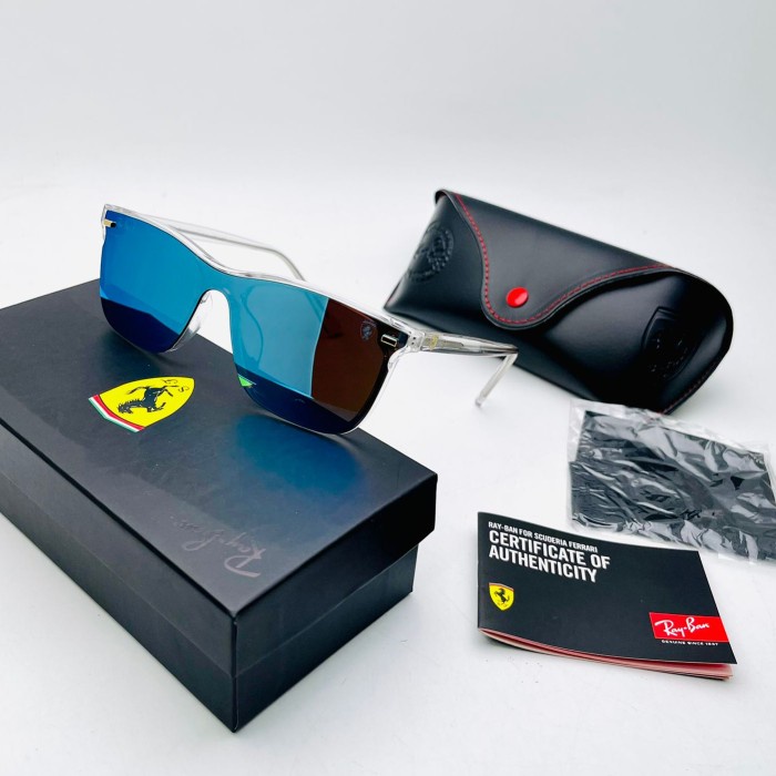 *TOP* NEW KACAMATA SANGGLASS HITAM RAYBAN006 EDITION FERRARI 7720 POLARIZED + UV400 ANTIRADIASI /