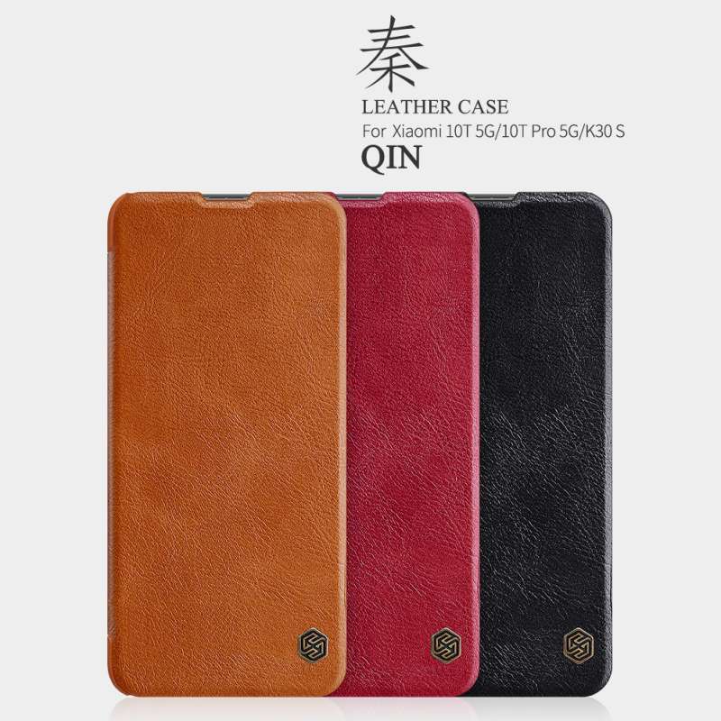 SALE  NILLKIN CASING QIN LEATHER HARD FLIP CASE XIAOMI MI 10T 5G / MI 10T PRO 5G / REDMI K30S