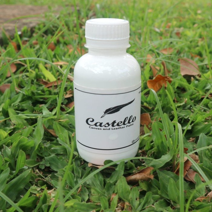 Nevarastore- Cat Khusus Sepatu Dan Tas Bahan Kulit Dan Canvas Putih