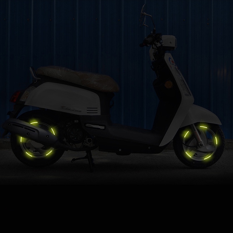 NEW CAR WHEEL HUB REFLECTIVE STRIP STICKER FOR MAZDA 2 MAZDA 3 MS FOR MAZDA 6 CX-5 CX5 ACCESSORIES