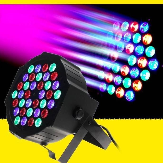 lampu led par 36led / lampu sorot panggung disco 36 mata