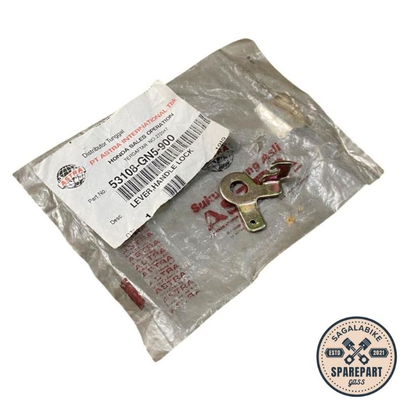 Plat Kuncian Kancingan Pengunci Stang Stir Motor Honda Astrea Prima Grand Impressa Legenda Original 